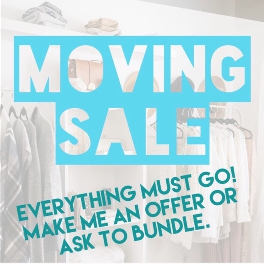 MOVING SALE!!! Everything must go😊